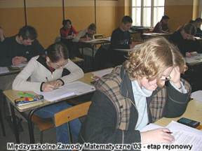 Na zawodach matematycznych