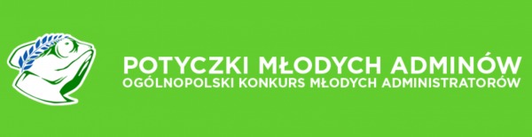 Zdjęcie logo konkursu - Potyczki Młodych Adminów