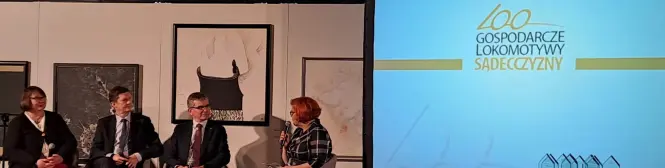 Na zdjęciu prelegenci Gali Przedsiębiorców opisanej poniżej