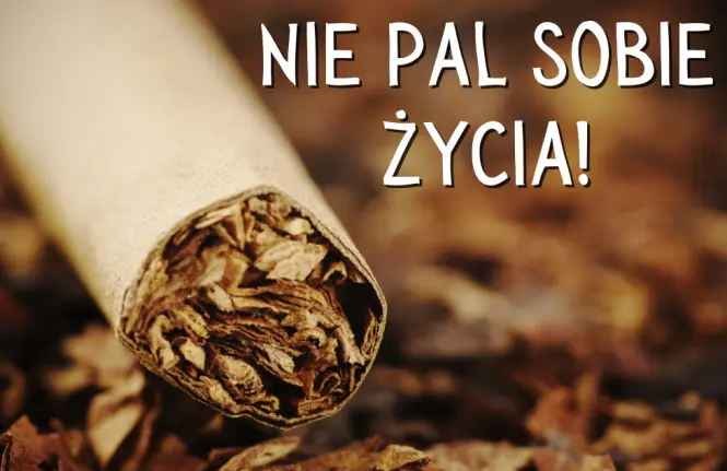Plakat na Dzień bez papierosa