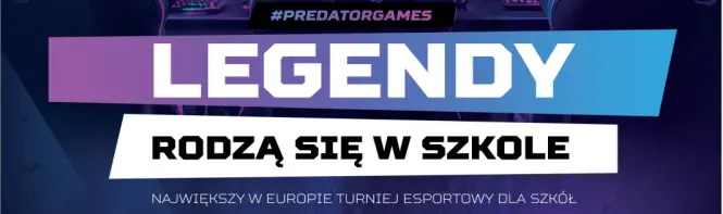 Fragment plakatu turnieju Predator Games